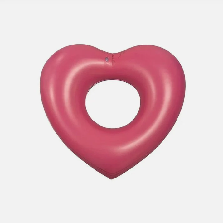 Swim Essentials Yüzme Simidi (90 cm) // Red Purple Hearts