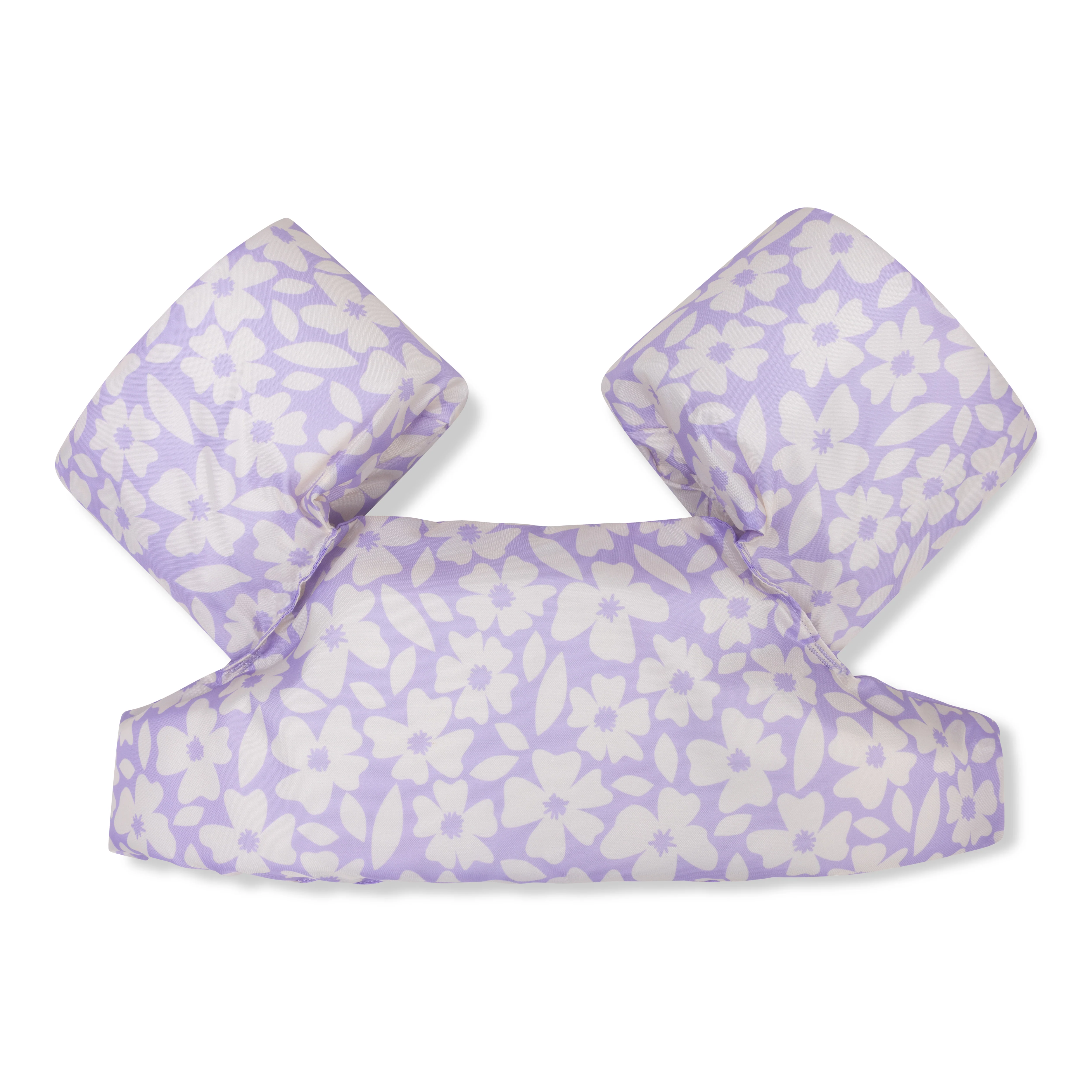 Swim Essentials Puddle Jumper Kolluklu Y&uuml;zme Yeleği // Purple Flowers - (2-6 Yaş)