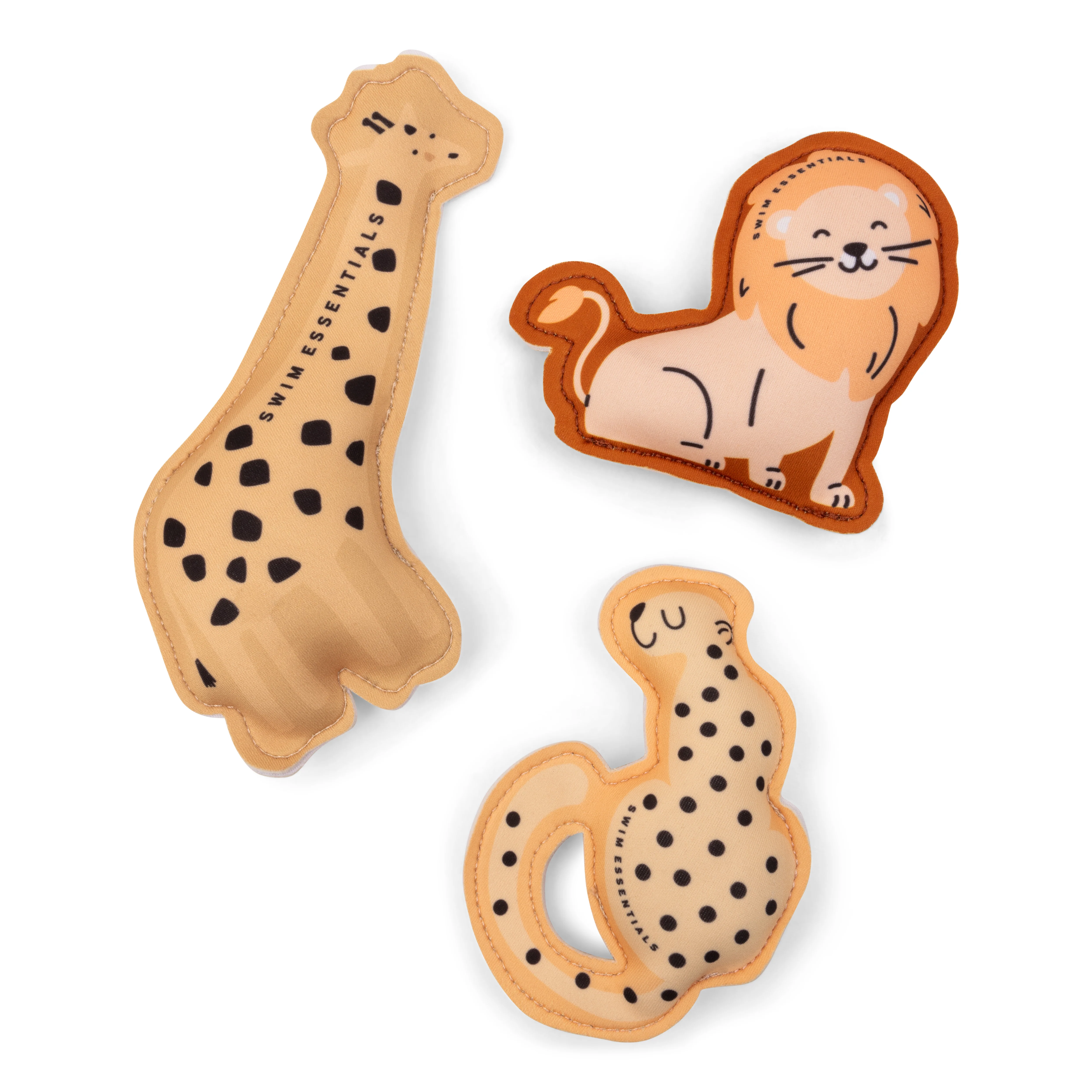 Swim Essentials Kum Dolgulu Dalış Oyuncak Set (3 Adet) // Lion & Friends