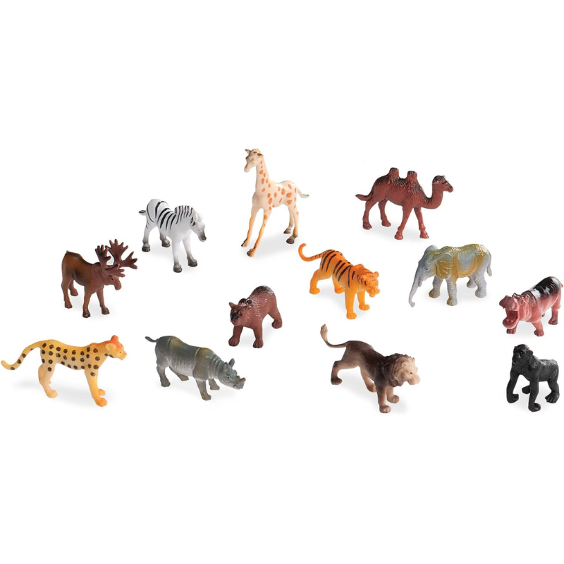 Terra Hayvan Figür Seti - Küçük // Safari (60 Parça)