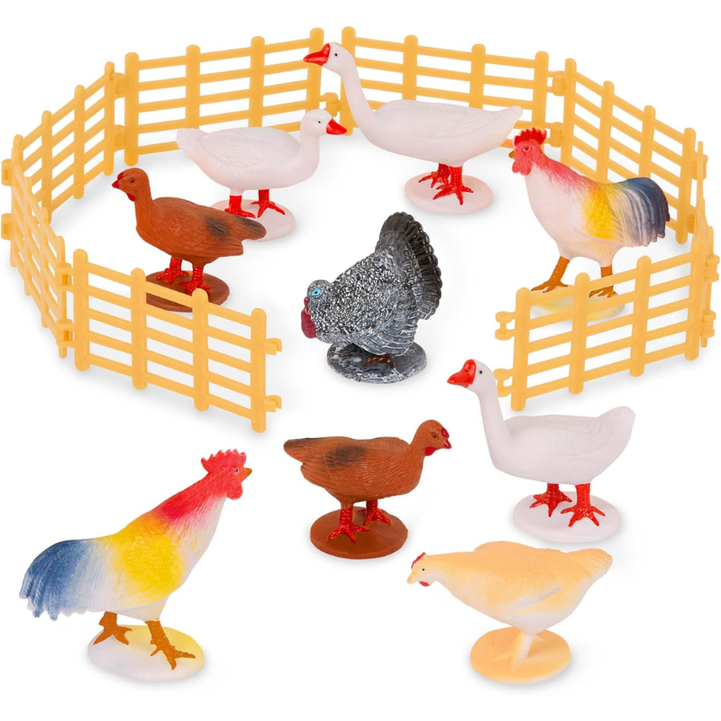 Terra Hayvan Figür Oyun Seti - Büyük // Çiftlik (60 Parça)