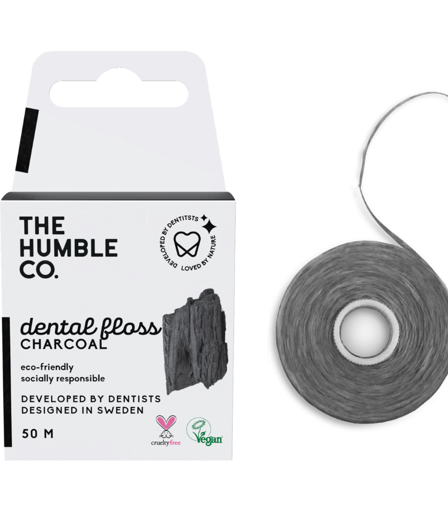the Humble Co. Dental Diş İpi // Charcoal - Kömür