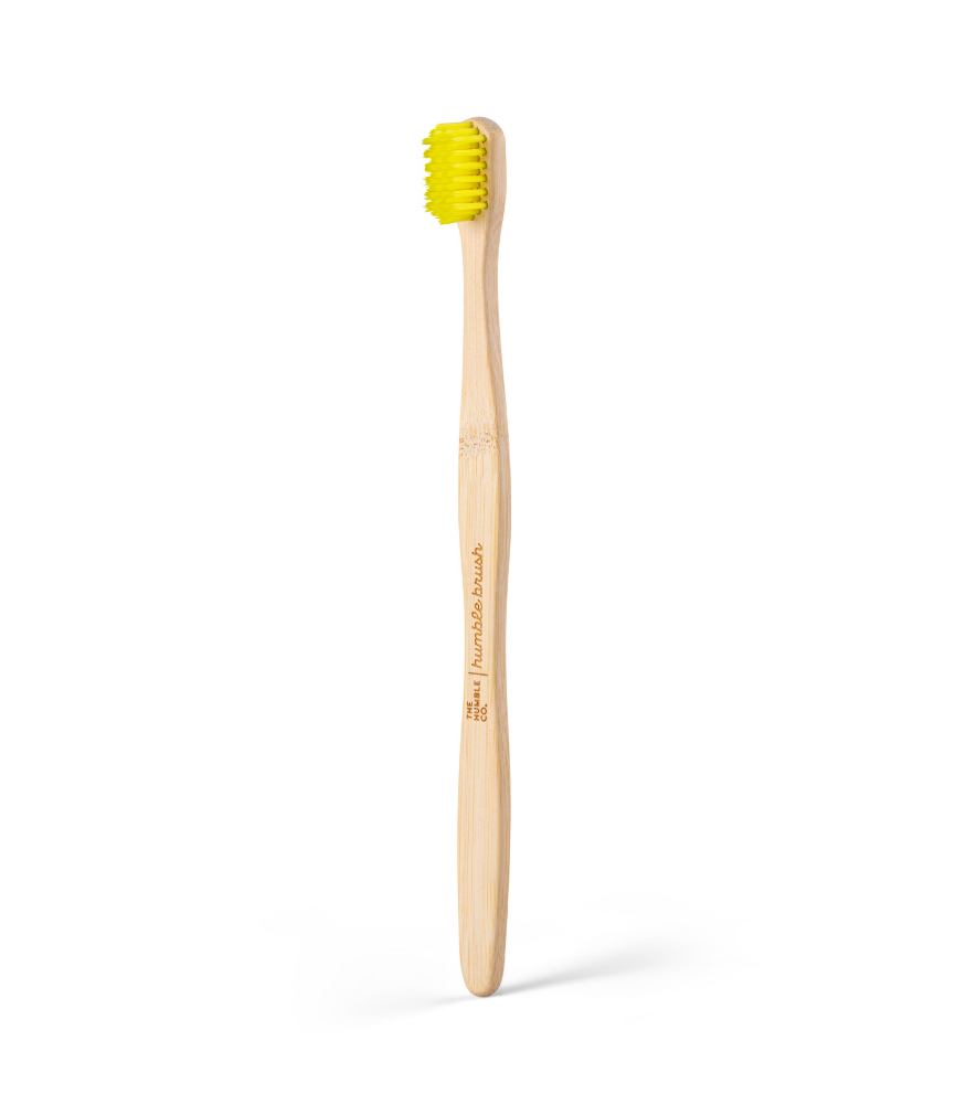the Humble Co. Yetişkin Sensitive Diş Fırçası // Sarı
