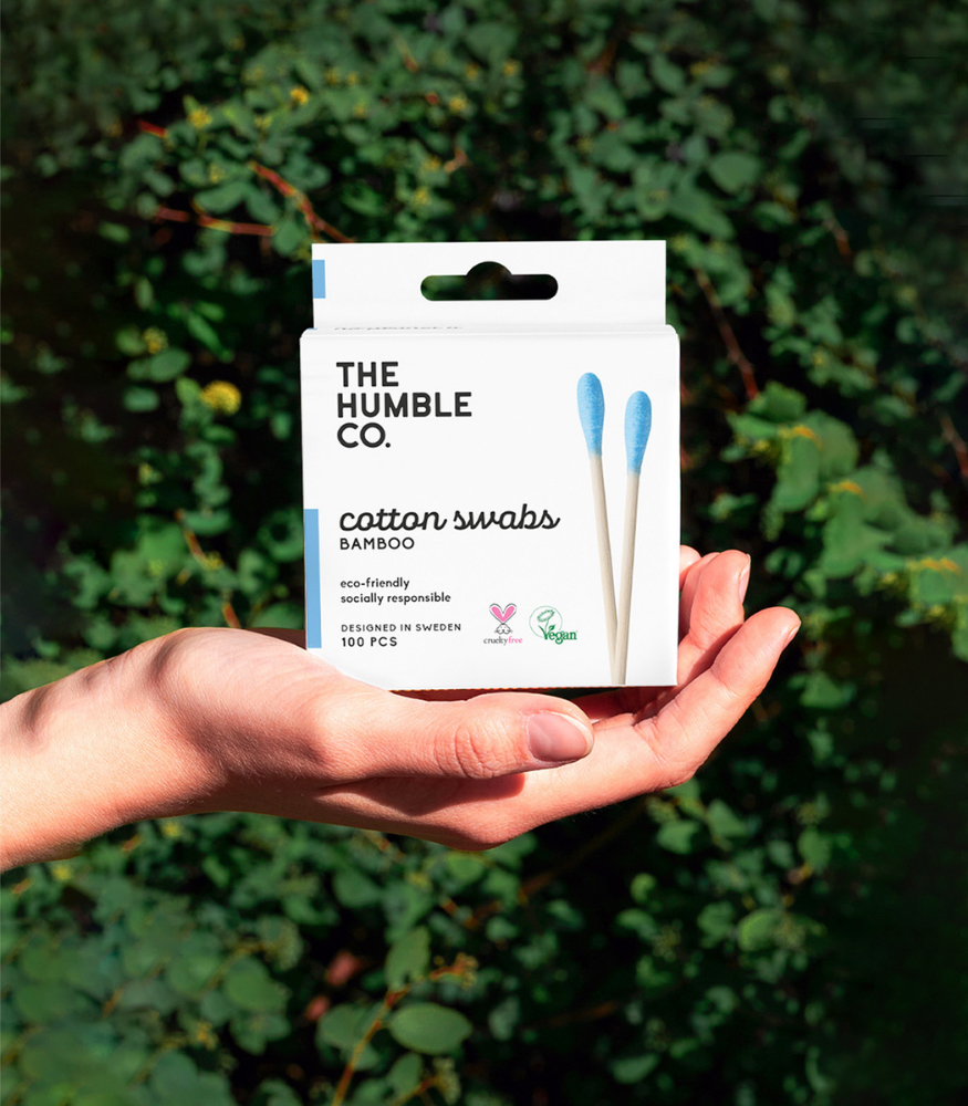 the Humble Co. Bambu Kulak Temizleme Çubuğu // Mavi