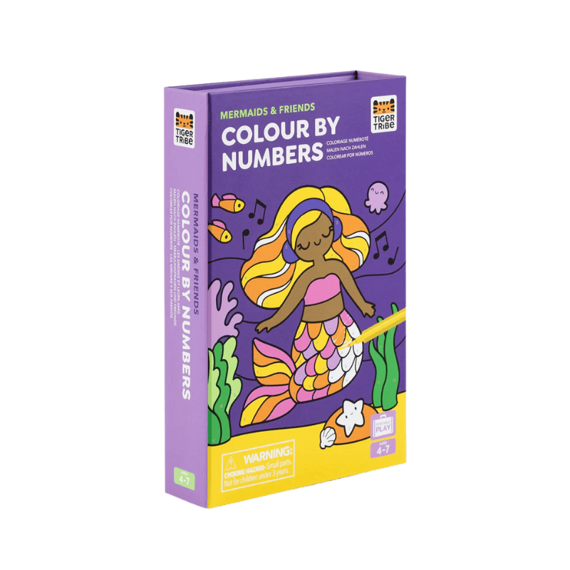 Tiger Tribe Sayılara G&ouml;re Boyama // Deniz Kızları ve Arkadaşları