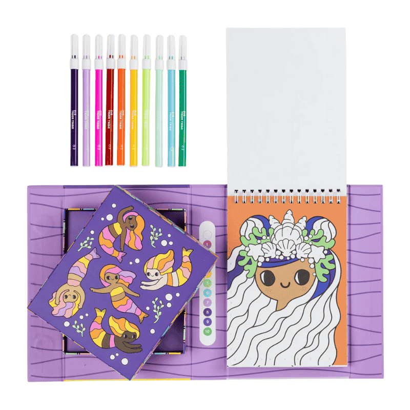 Tiger Tribe Sayılara G&ouml;re Boyama // Deniz Kızları ve Arkadaşları