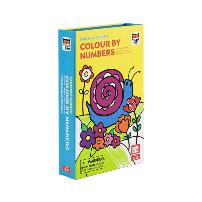 Tiger Tribe Sayılara G&ouml;re Boyama // G&ouml;kkuşağı Bah&ccedil;esi