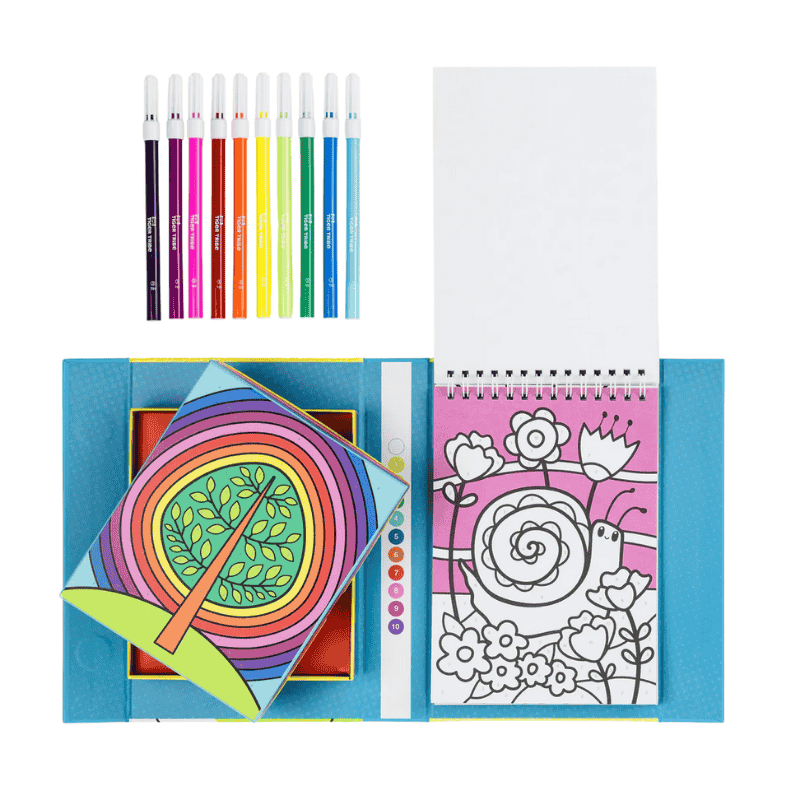 Tiger Tribe Sayılara G&ouml;re Boyama // G&ouml;kkuşağı Bah&ccedil;esi