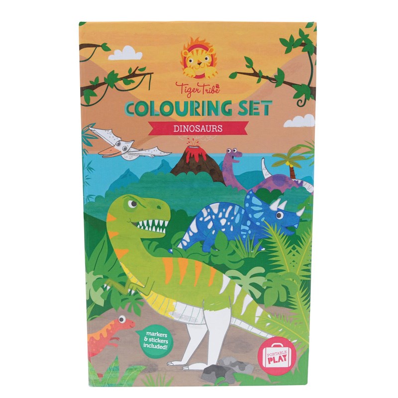 Tiger Tribe Boyama Seti // Dinosaur