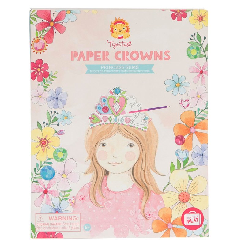 Tiger Tribe Kağıt Taçlar // Princess Gems