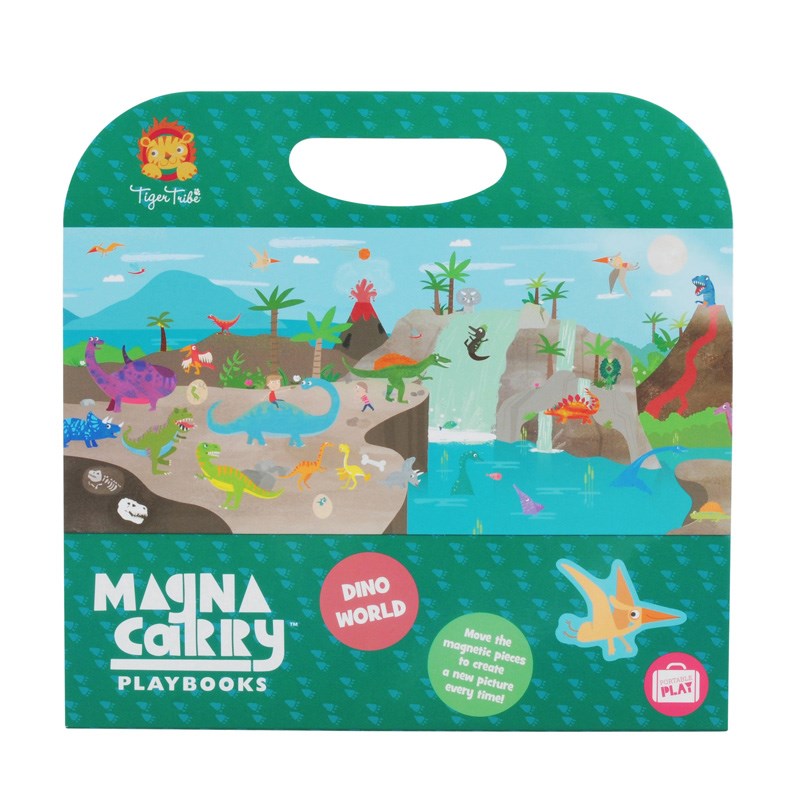 Tiger Tribe Mıknatıslı Set // Dino World