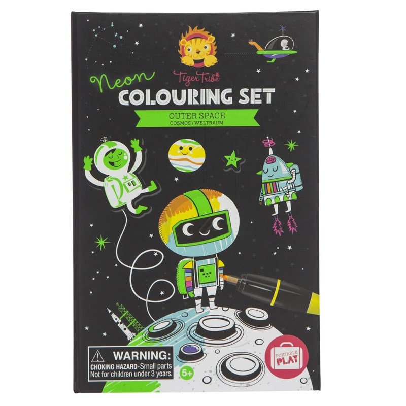 Tiger Tribe Neon Boyama Seti // Outer Space