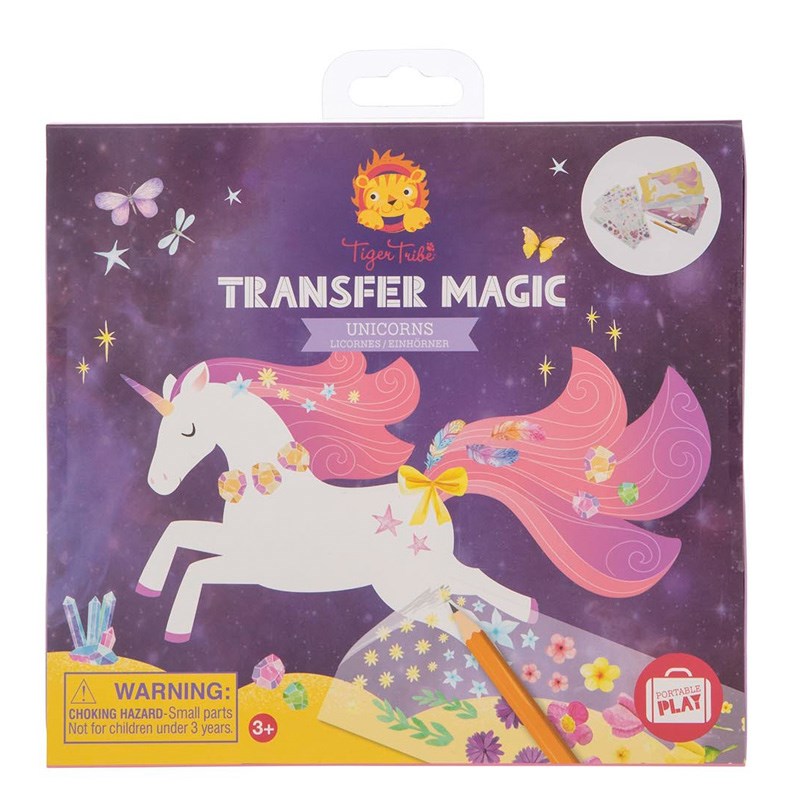 Tiger Tribe Sihirli Transfer Seti // Unicorn