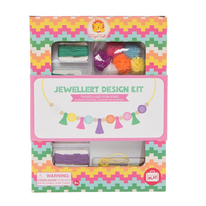 Tiger Tribe Takı Seti // Tassels & Pom Poms