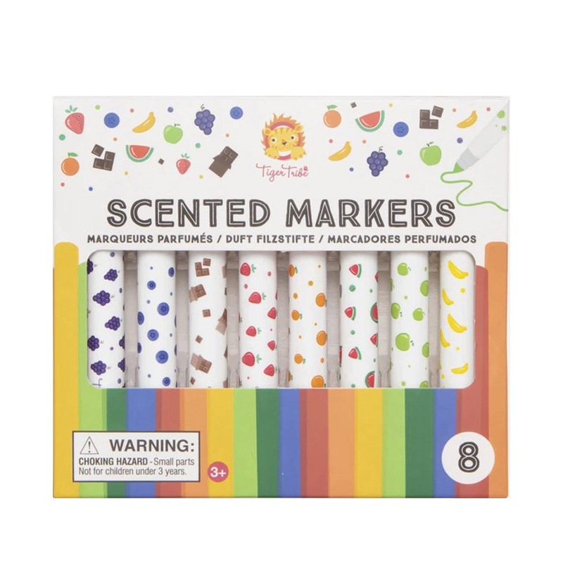 Tiger Tribe Kokulu Boya Kalemi (8 Adet)