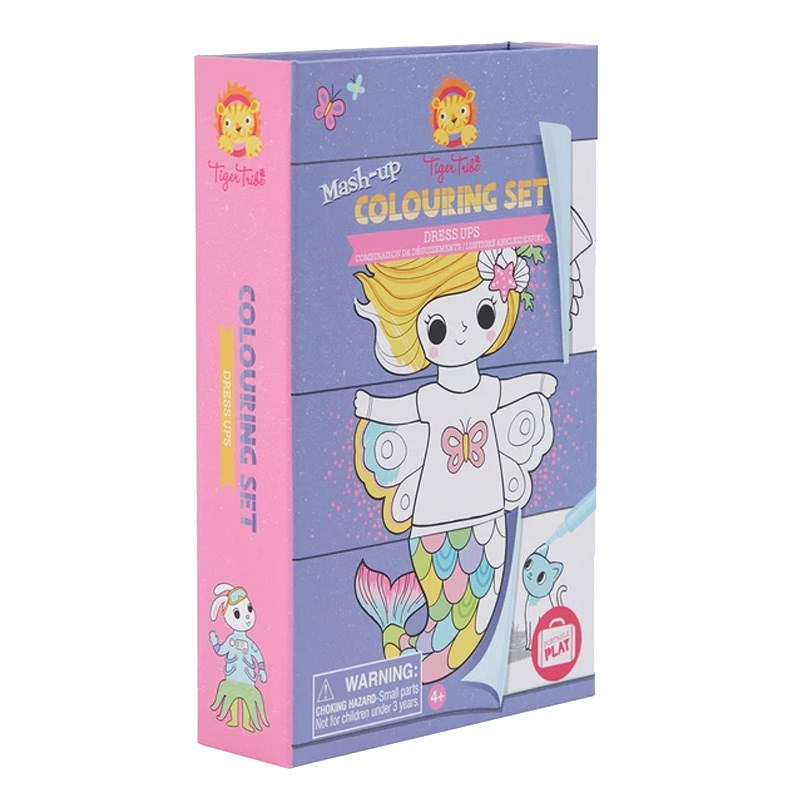 Tiger Tribe Mash-Up Boyama Seti // Dress Ups