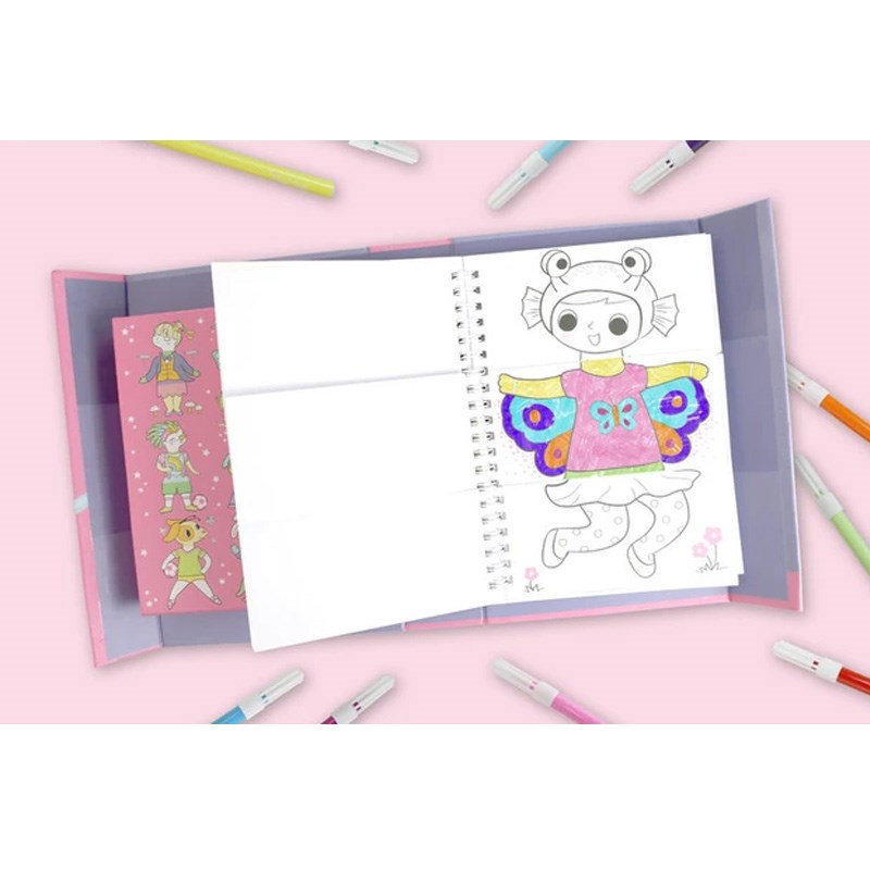 Tiger Tribe Mash-Up Boyama Seti // Dress Ups