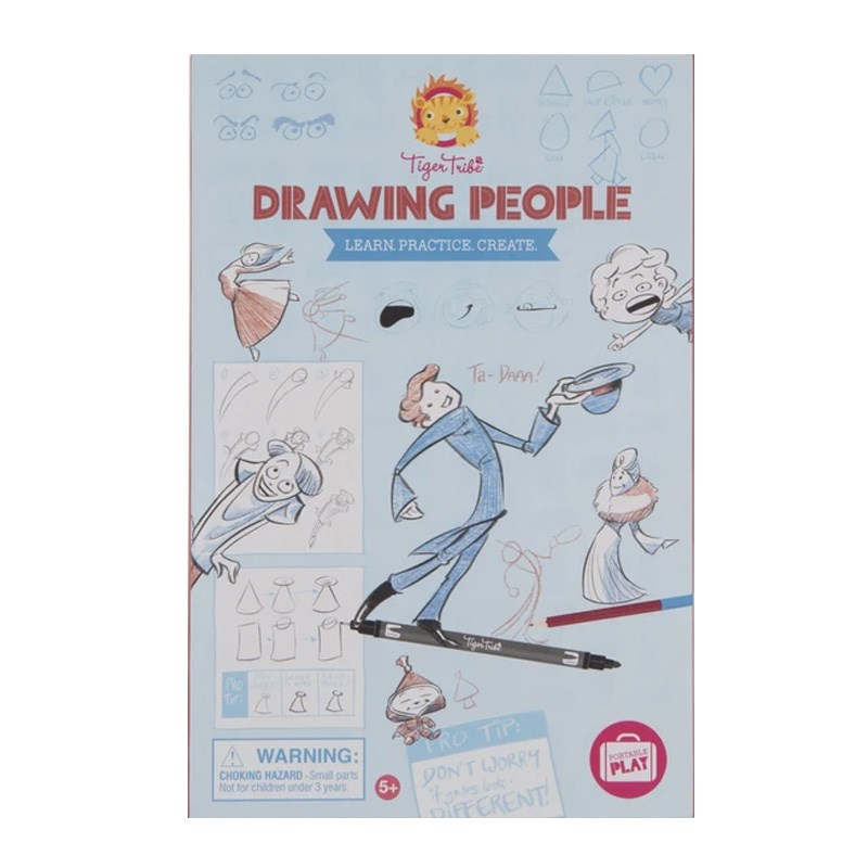 Tiger Tribe Resim Nasıl Çizilir? // People