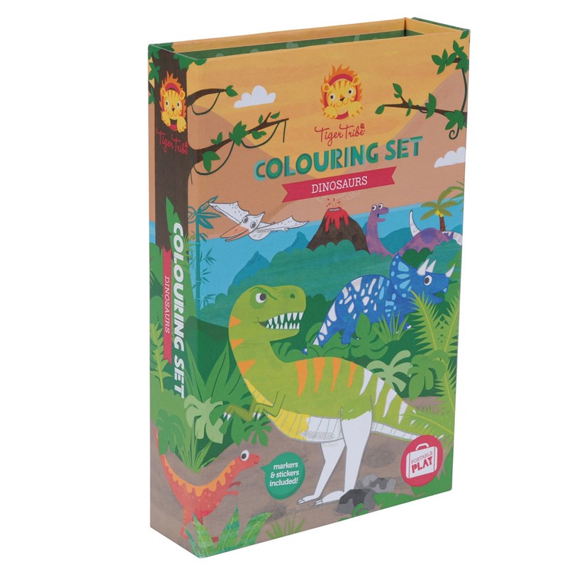 Tiger Tribe Boyama Seti // Dinosaur