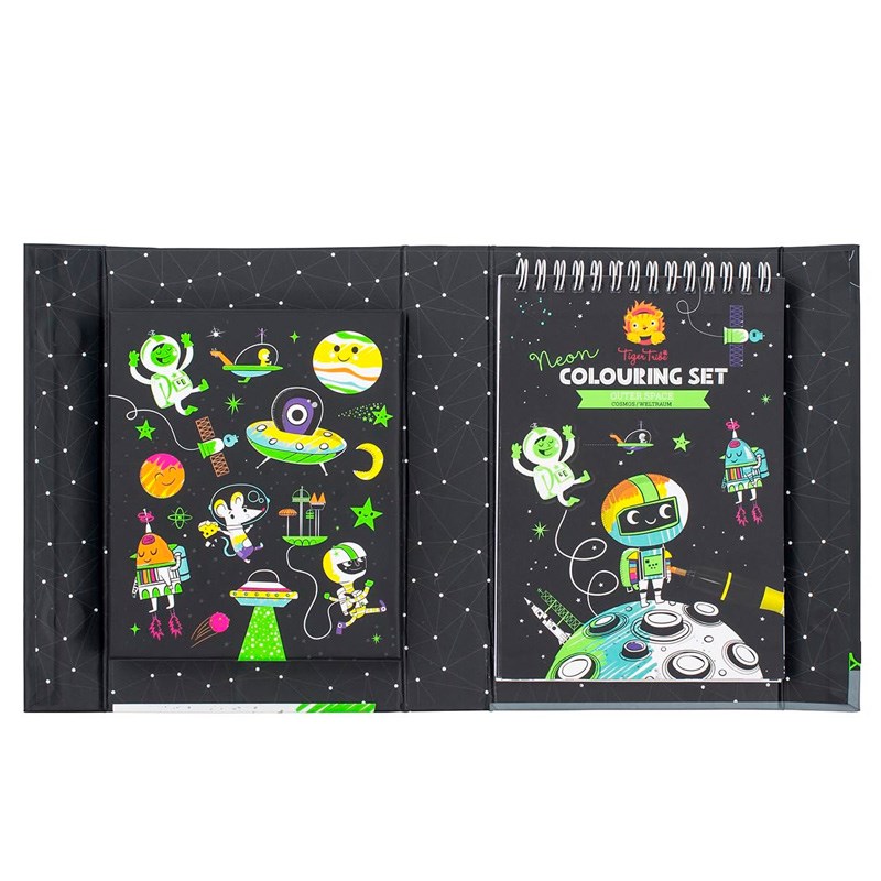 Tiger Tribe Neon Boyama Seti // Outer Space
