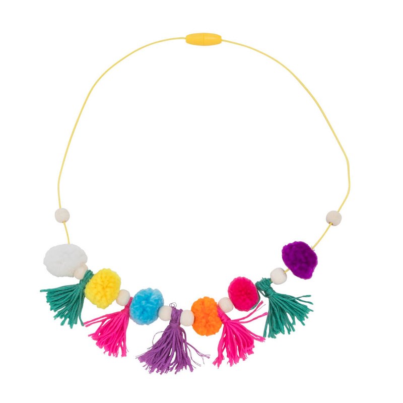 Tiger Tribe Takı Seti // Tassels & Pom Poms