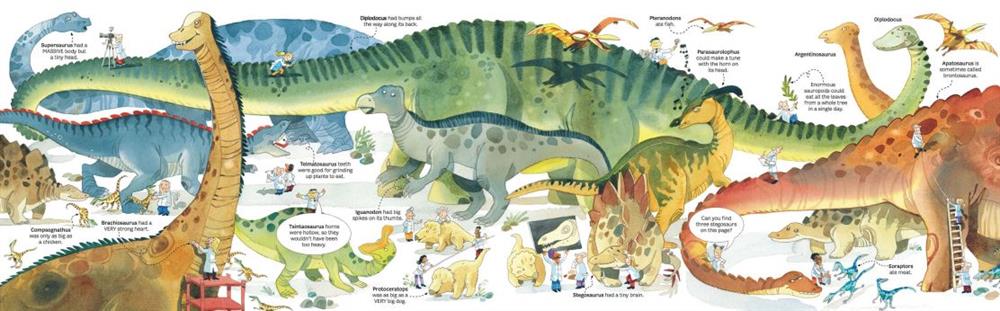 Usborne Publishing Big Book of: Dinosaurs