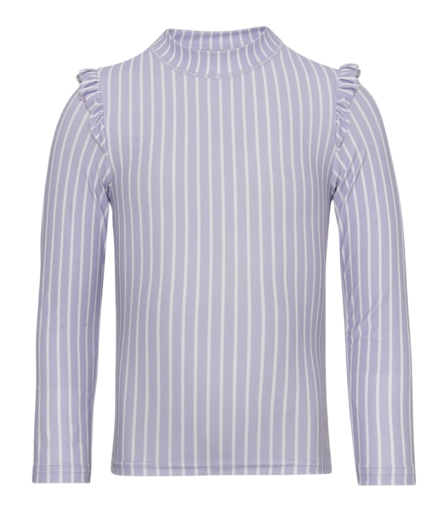 Vanilla Copenhagen &Ccedil;ocuk UV Korumalı Tiş&ouml;rt Mayo // Lavender Striped