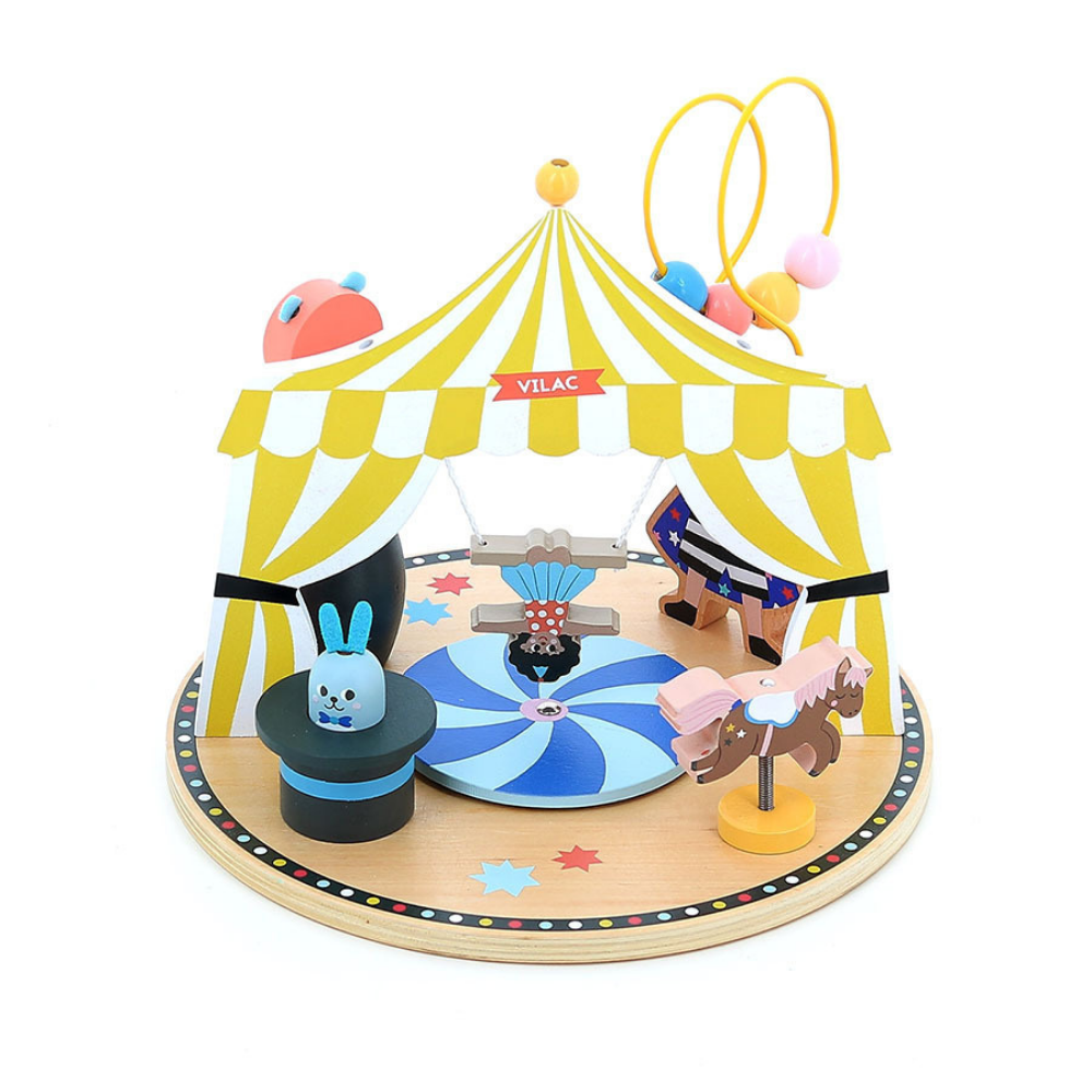 Vilac Ahşap Aktivite Oyuncağı // Sirk