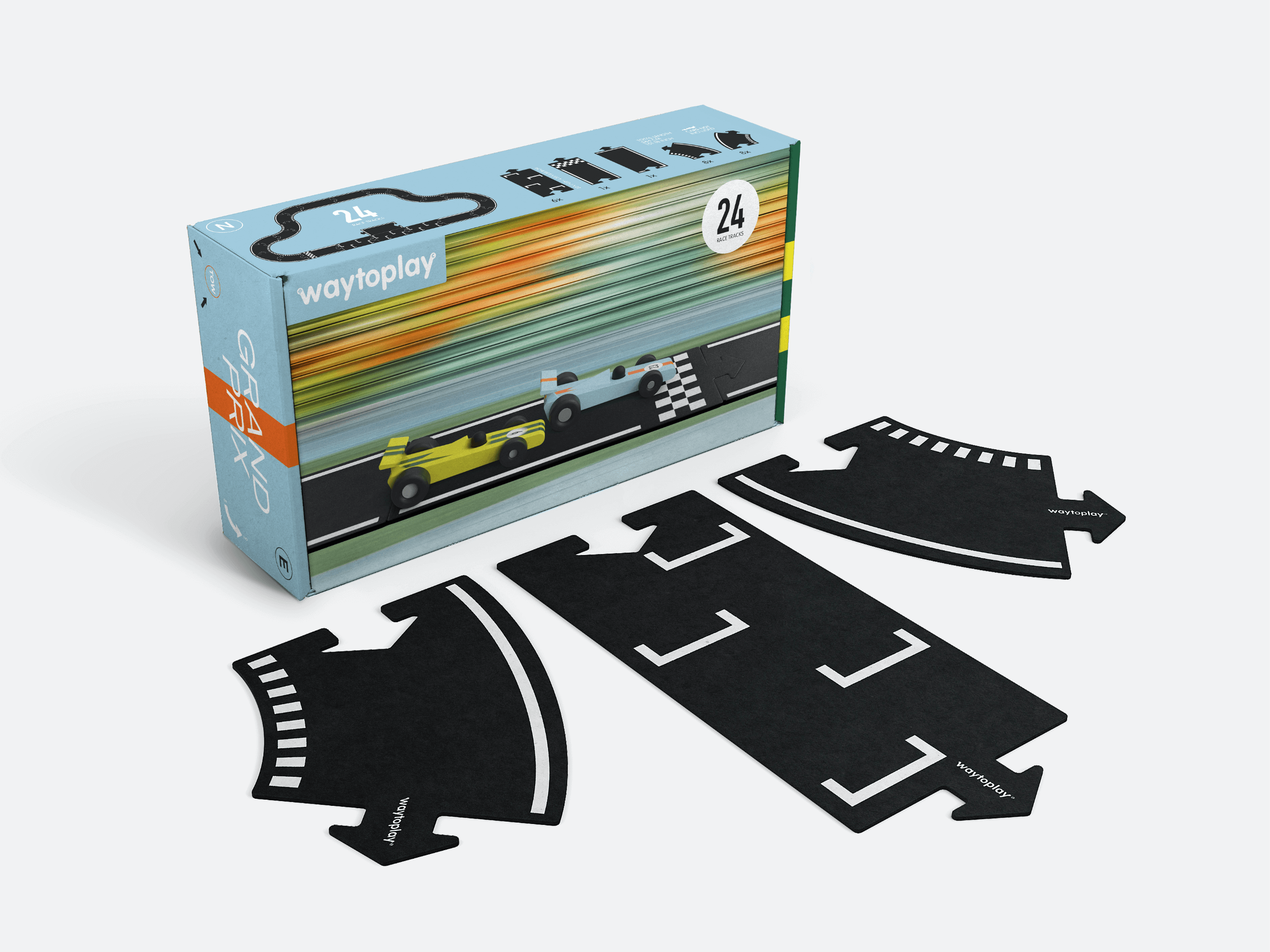 Waytoplay Yol Araç Seti // Grand Prix (24 Parça)