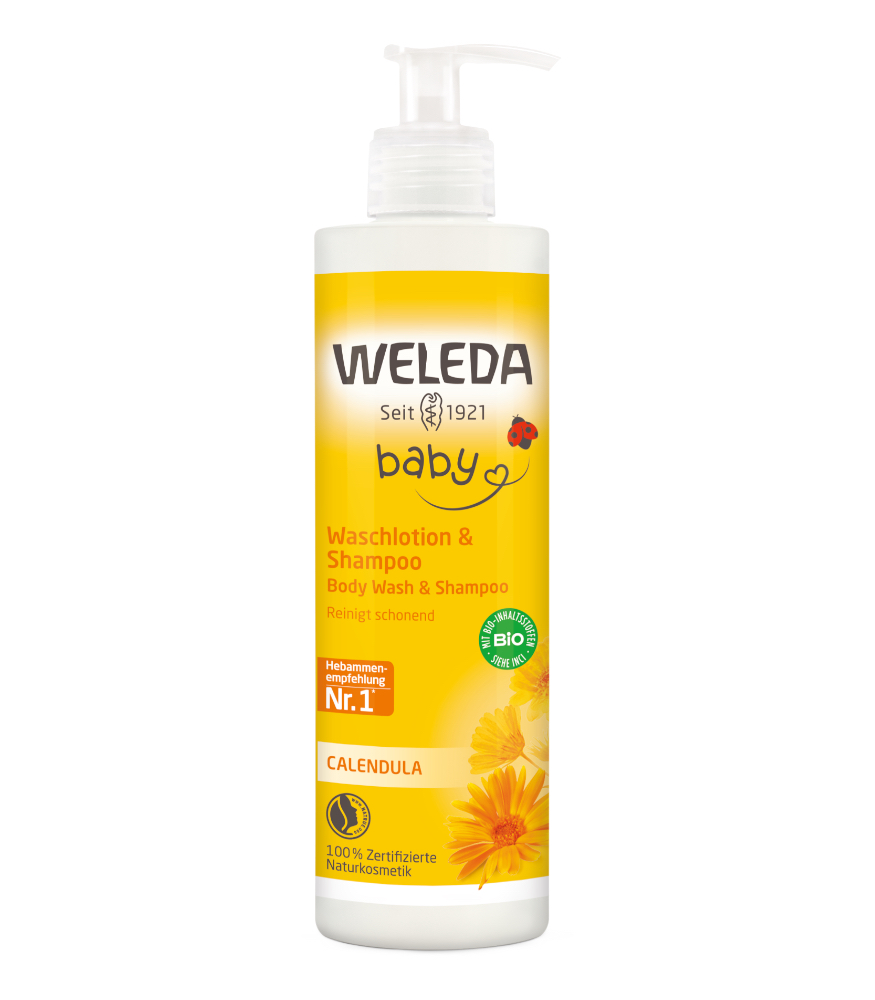 Weleda Baby Calendula Saç ve Vücut Şampuanı (400 ml)