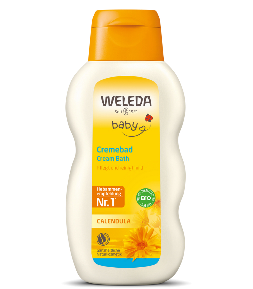 Weleda Calendula Organik Temizleyici ve Nemlendirici Banyo Kremi