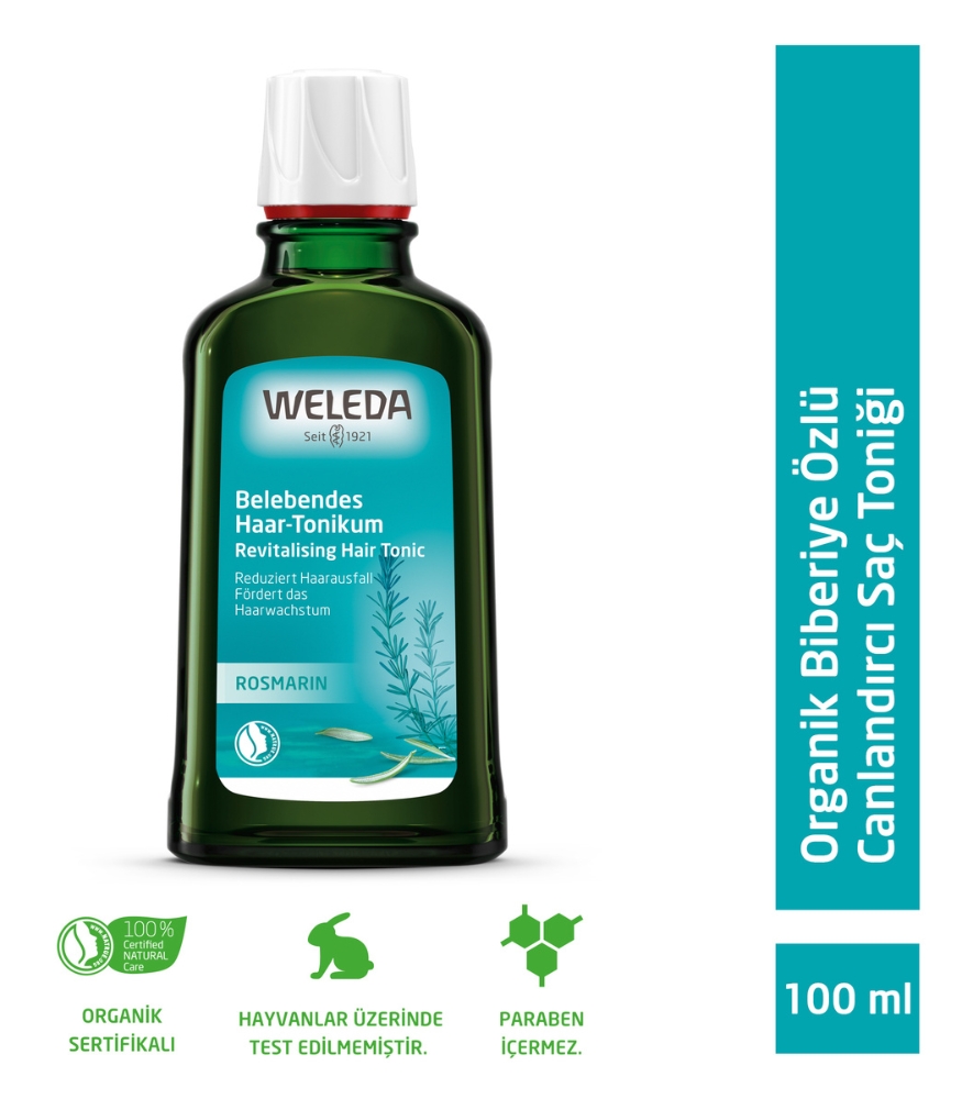 Weleda Saç Bakım Toniği // Rosemary Biberiye Özlü