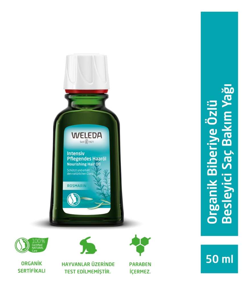 Weleda Saç Bakım Yağı // Rosemary Biberiye Özlü