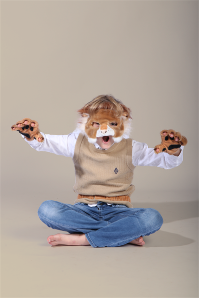 Wild & Soft Çocuk Kostüm Seti // Aslan