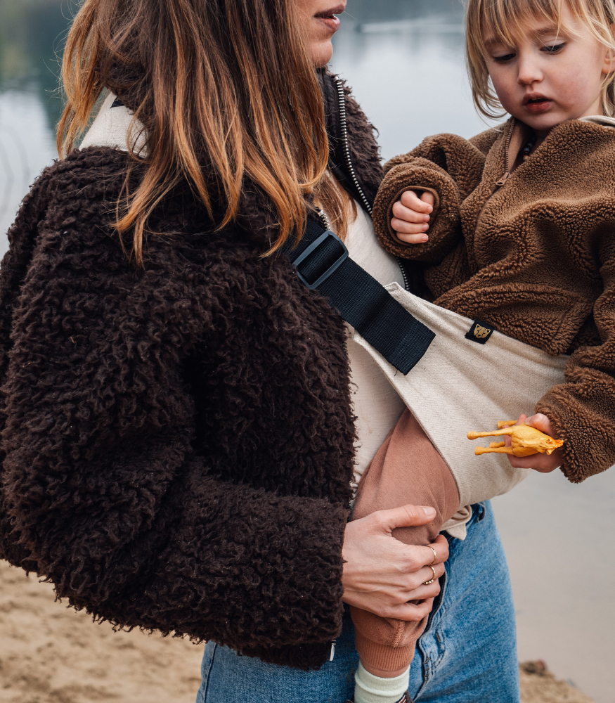 Wildride Carrier Çocuk Taşıma Sling // Sand Linen