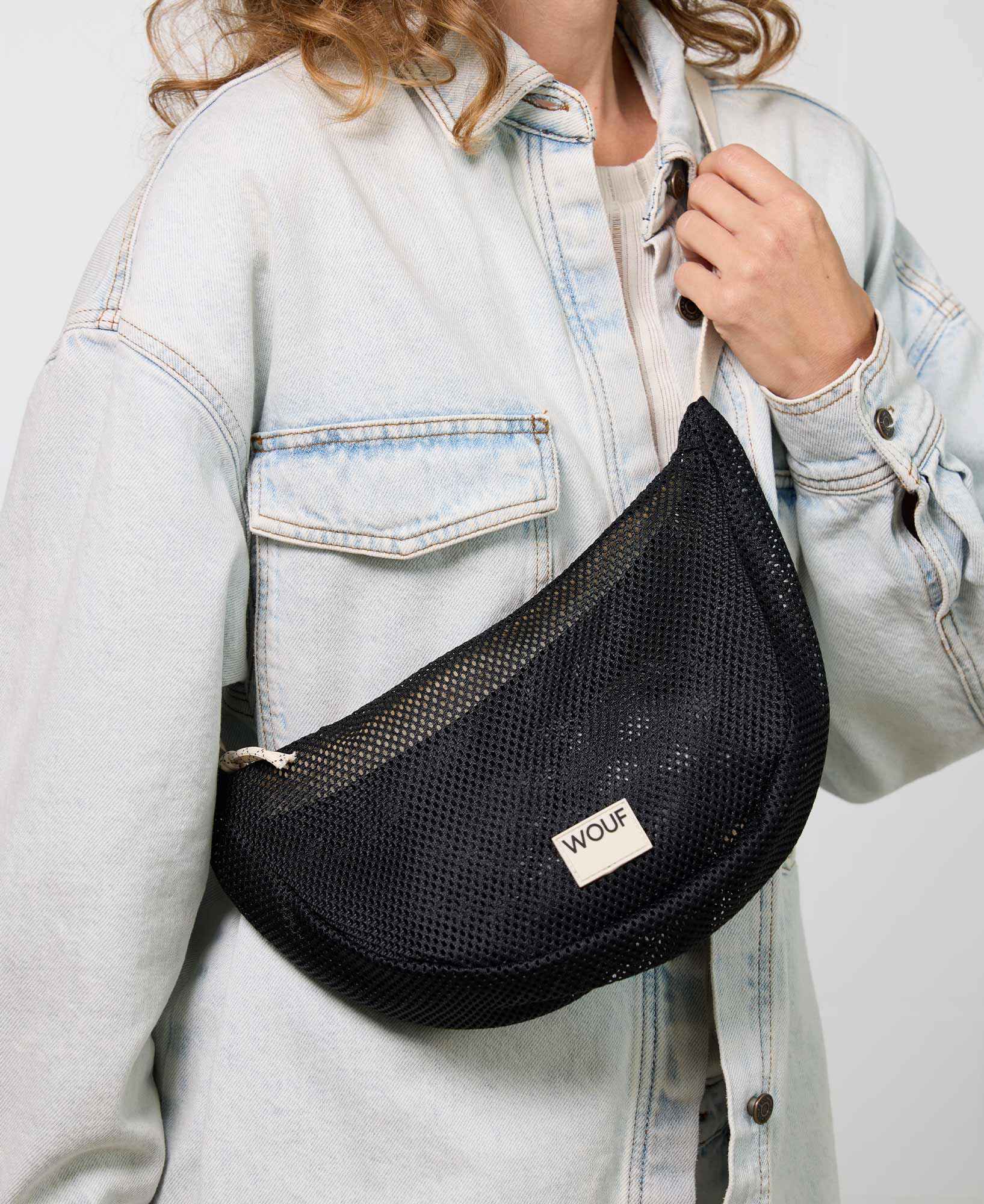 Wouf Crossbody Bag Çapraz Askılı Çanta // Onyx