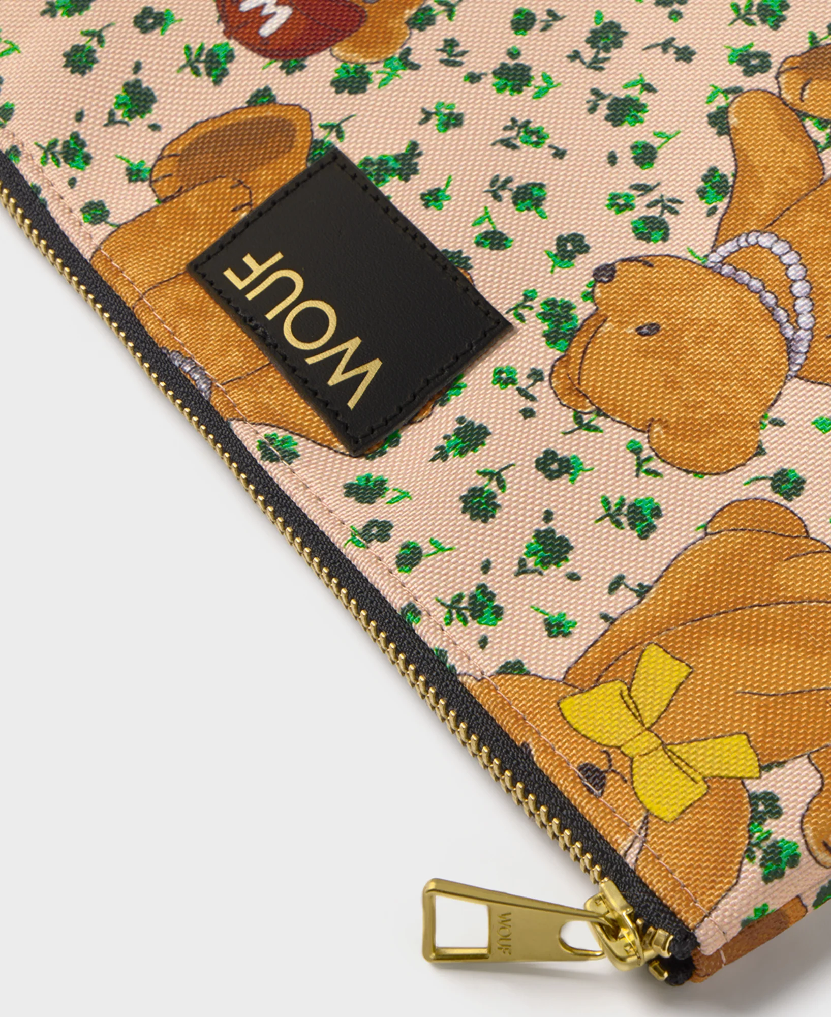 Wouf Pouch Bag Portf&ouml;y &Ccedil;anta XL // Cute