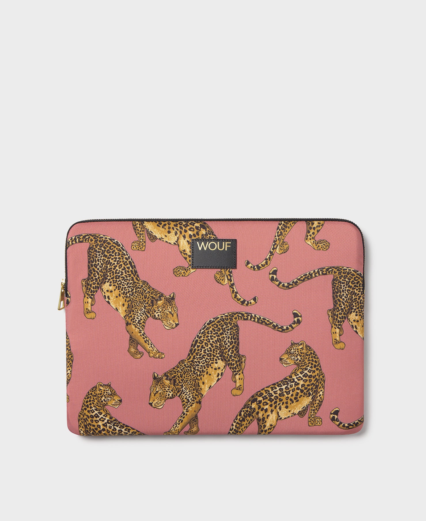 Wouf Laptop Sleeve Kılıf (15-16 inch) // Blush Leopard