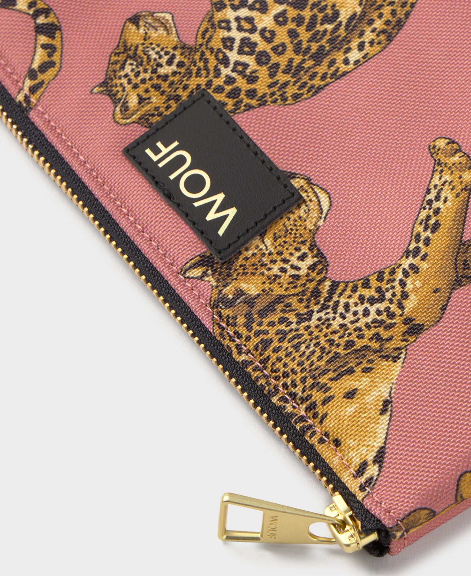 Wouf Purse El Çantası // Blush Leopard