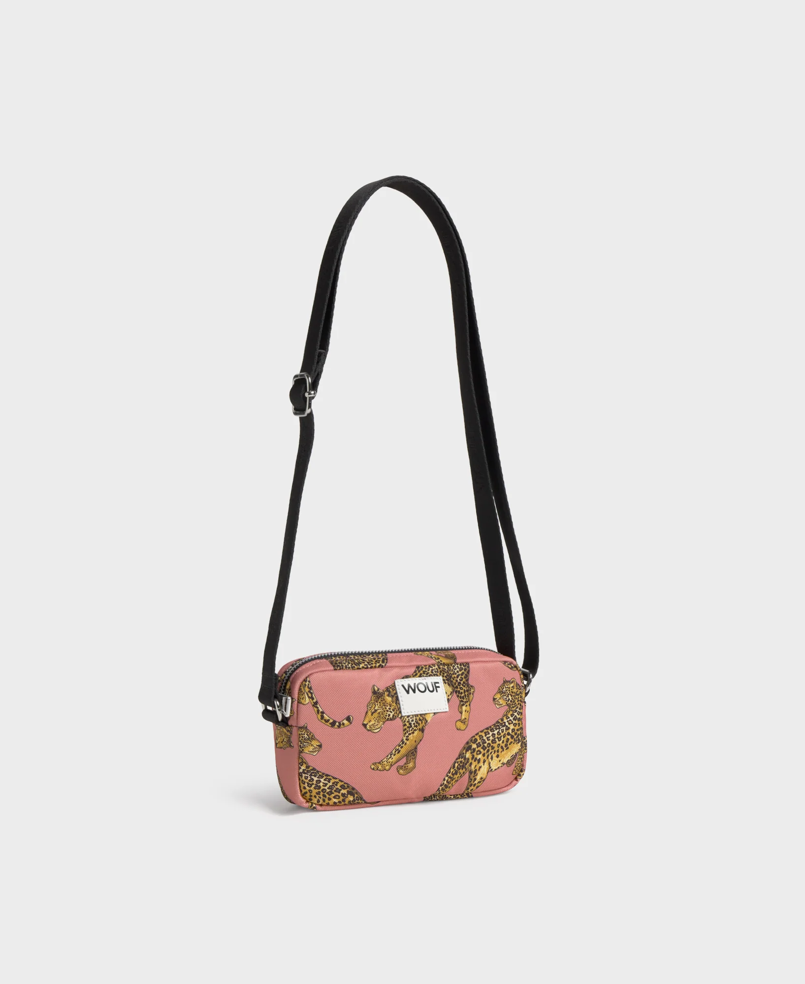Wouf Mini Çanta // Blush Leopard
