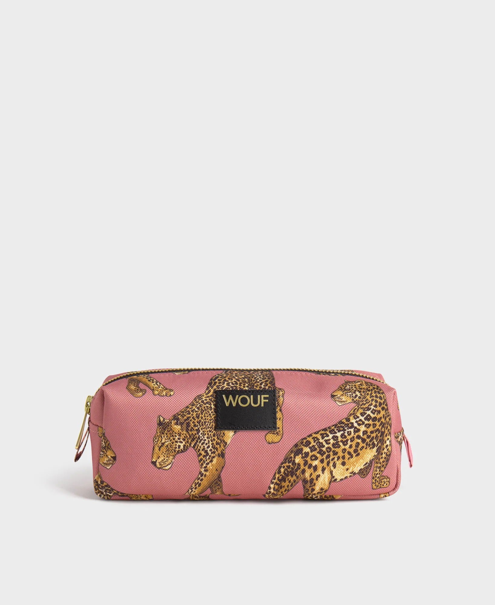Wouf Pencil Case Kalem Kutu // Blush Leopard