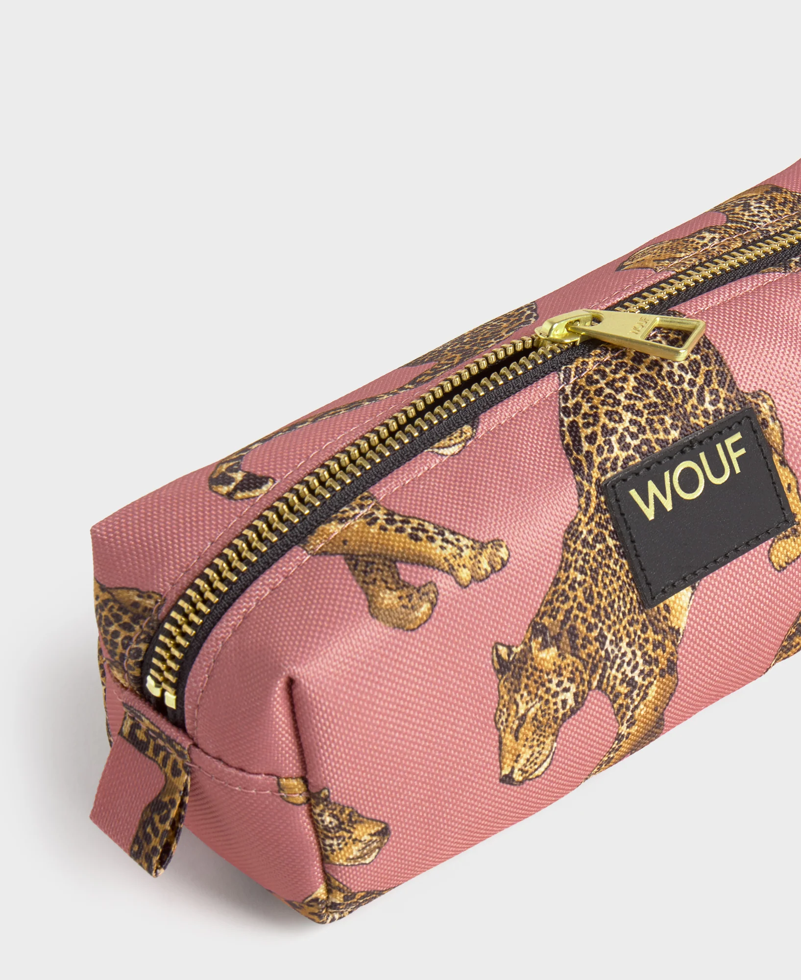 Wouf Pencil Case Kalem Kutu // Blush Leopard
