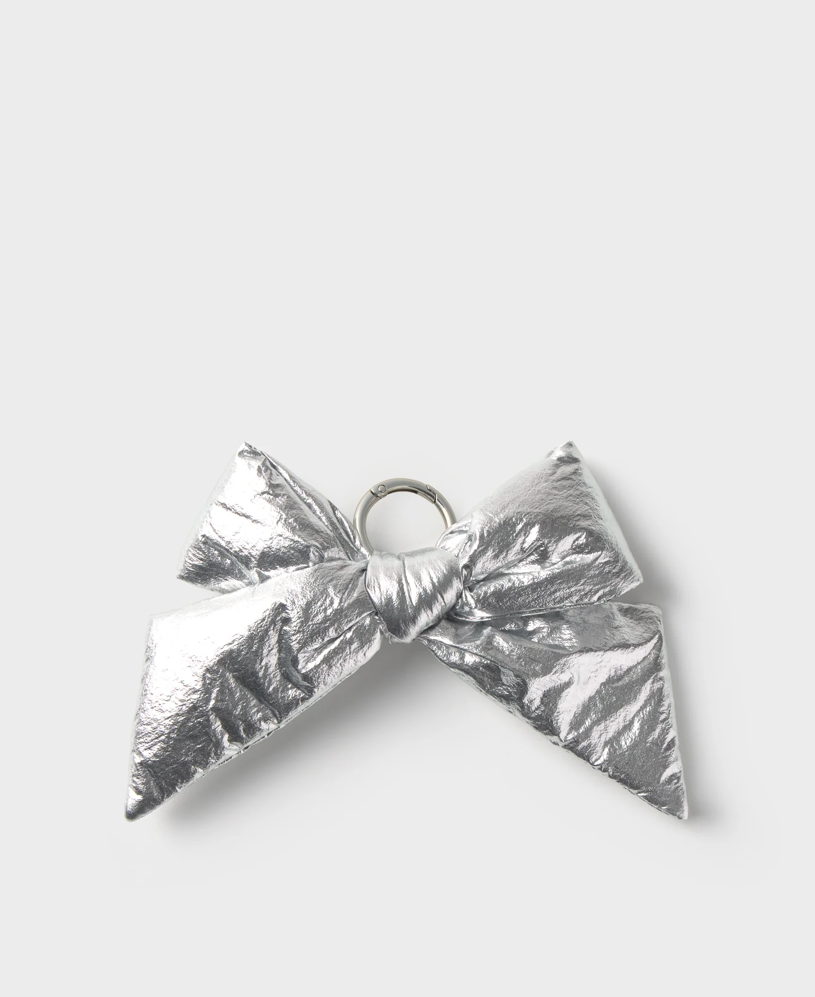 Wouf Charm // Silver Bow