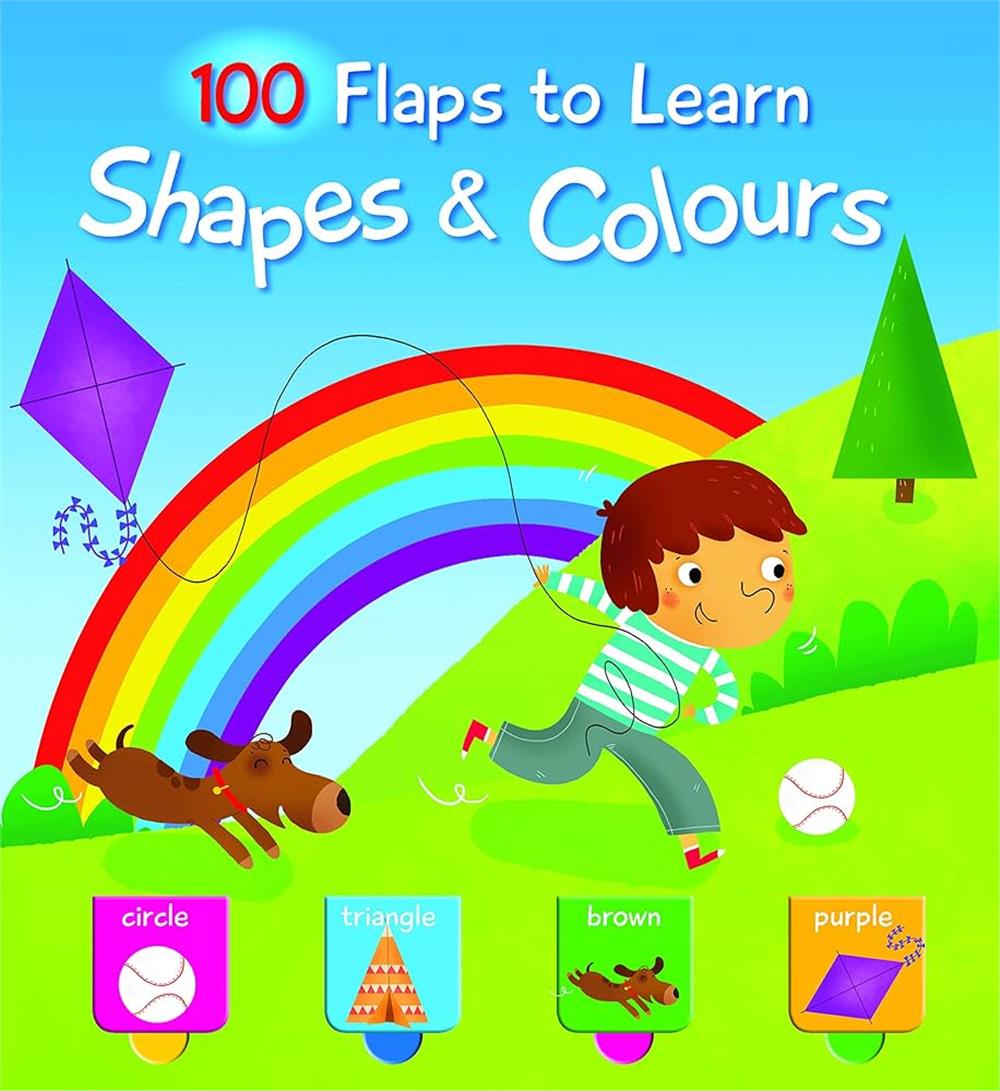 Yoyo Books 100 Flaps to Learn: Shapes and Colours