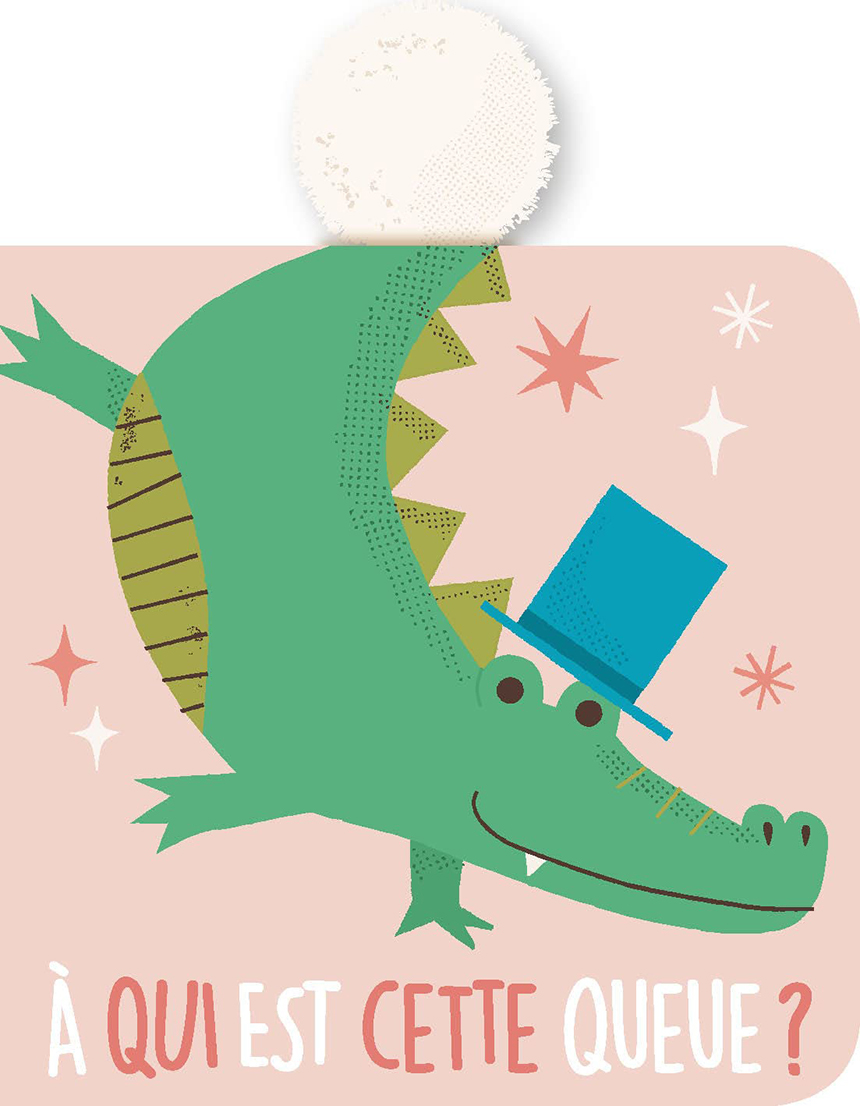 Yoyo Books A qui est cette queue? Le crocodile