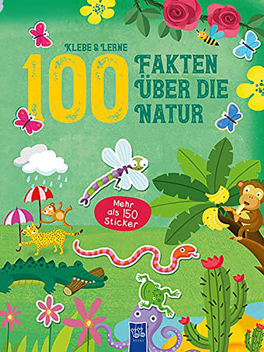 Yoyo Books Klebe & Lerne - 100 Fakten über die Natur