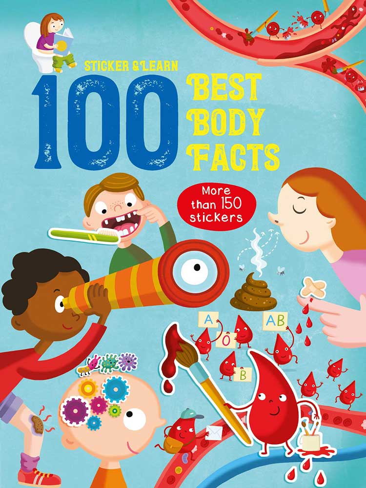 Yoyo 100 Fun facts to sticker: Best Body Facts
