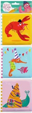 Yoyo Super Splash Trio Bath Book: Lobster